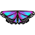 Kids Butterfly Wings Cape Girls Fairy Shawl Pixie Cloak Fancy Colorful Dress Costume Gift  Party & Holiday DIY Decorations