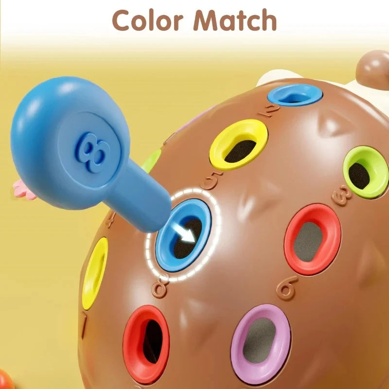 Sensory Hedgehog Fine Motor Toy