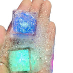 12Pcs Baby Bath Bathtub LED Light Up Toys Colorful Waterproof Glowing Bath Toys for Boys Girls Infant Birthday Xmas Gift