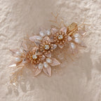 Pearl Flower Bridal Hair Comb for Women