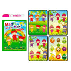 Magic Water Drawing Book with Reusable Coloring Pen for Kids Fun
