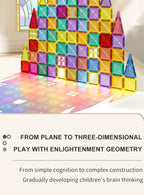 Magnetic Tiles STEM Building Blocks Educational Toy for Kids