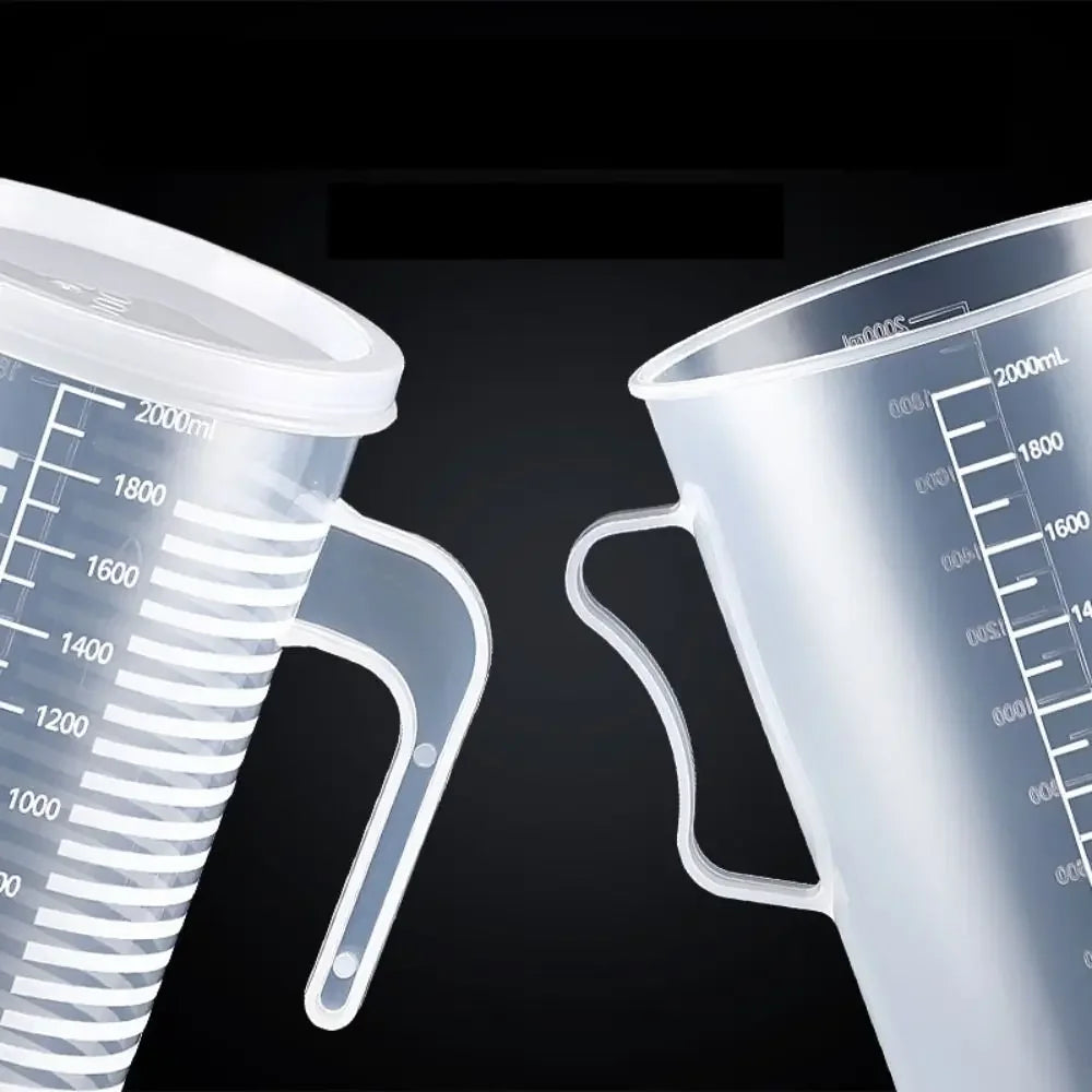 Food Grade Plastic Measuring Cup with Scale – Graduated Kitchen Measuring Jug