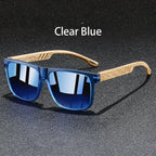 Vintage Square Polarized UV400 Sunglasses for Men & Women