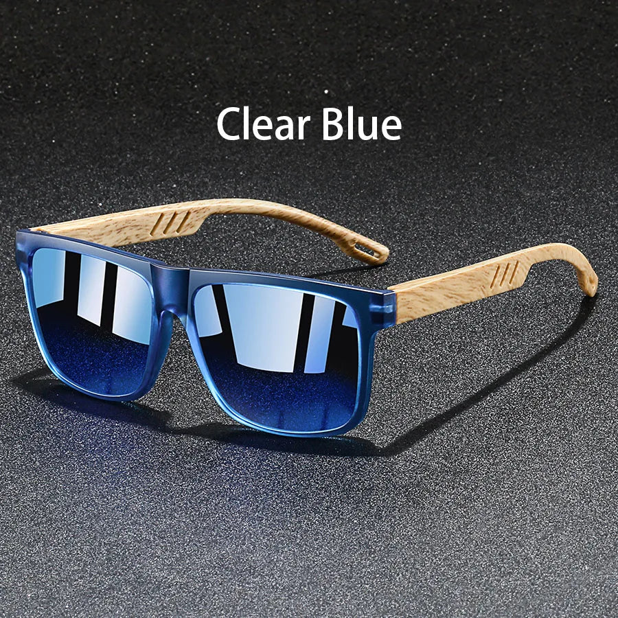 Vintage Square Polarized UV400 Sunglasses for Men & Women