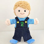 Family Hand Puppet Dolls – Plush Educational Role Play Toy