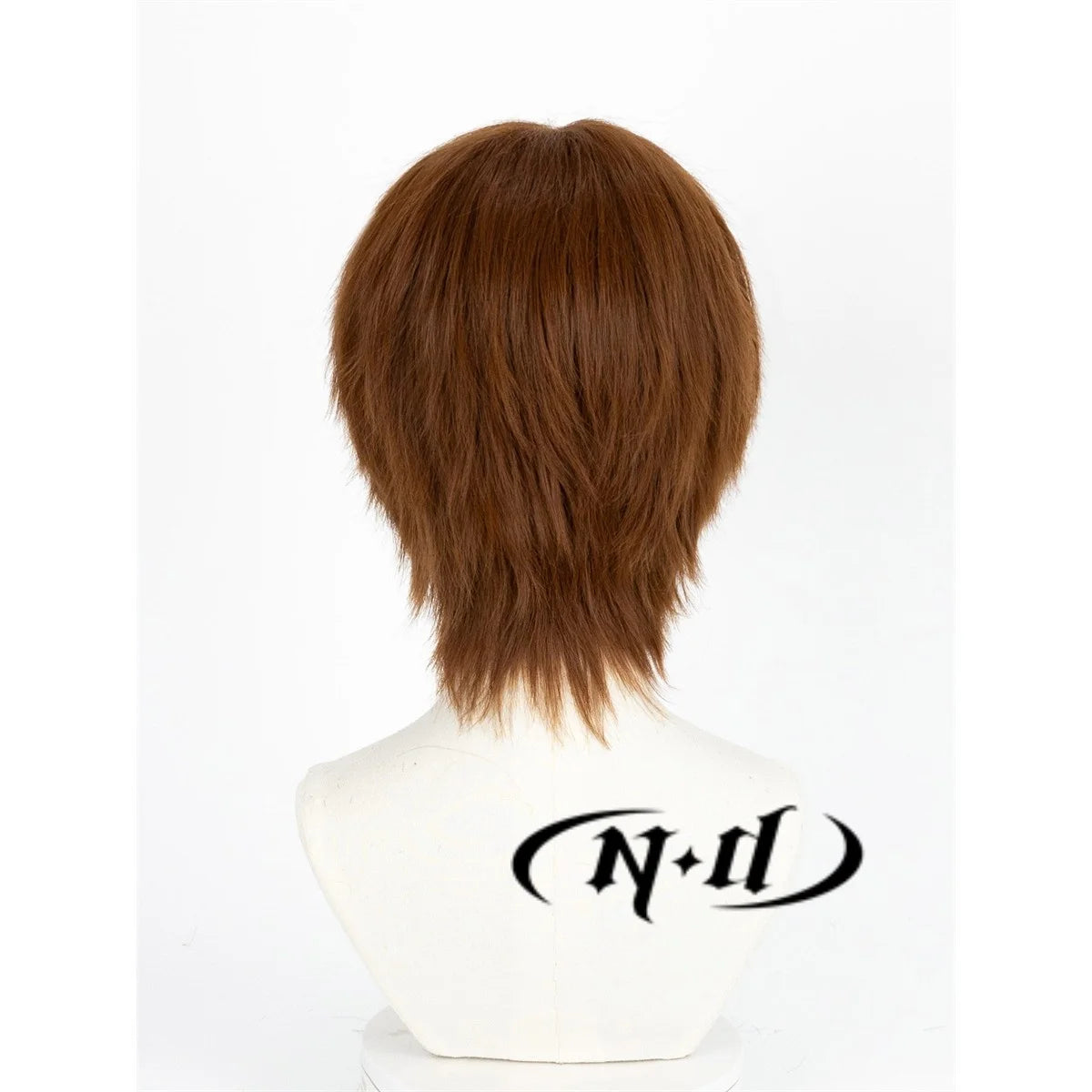 ND Light Yagami Cosplay Wig Anime Death Note Cosplay Light-brown Hair for Halloween Theme Costume High Quality Kanekalon Hair