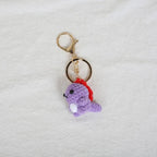 Mini Animal Crochet Keychain Cute Knitted Doll Keyring