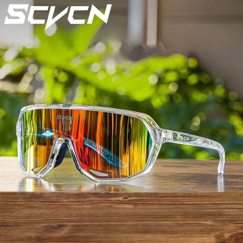 SCVCN UV400 Sports Cycling Sunglasses for Men & Women