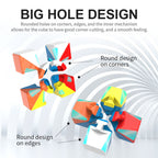 MoYu Meilong 3x3 Stickerless Speed Magic Cube Puzzle Toy