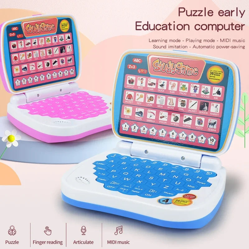 English Learning Laptop Educational Toy for Kids