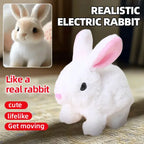 Electric Walking Bunny Plush Toy for Interactive Kids Playtime
