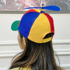 Funny Helicopter Propeller Snapback Hat for Parties and Outdoor Fun