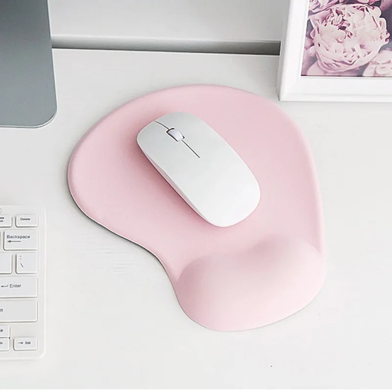 Cute Wrist Guard Silica Gel Support Pad Can Freely Move Office Guard Mouse Pad Ergonomic Wrist Rest Mouse Pad For Pc Laptop Comp