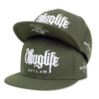 Thug Life Embroidery Snapback Baseball Cap for Streetwear Style