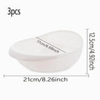 Multi-Purpose Rice Washing Bowl – Colander Drain Basket with Handle
