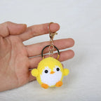 Mini Penguin Crochet Keychain Cute Animal Bag Charm