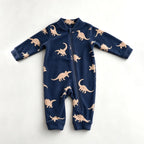 Spring Baby Romper Warm Fleece Jumpsuits for Baby Autumn Long Sleeve Infant Rompers Newborn Boy Girl Homewear Pajamas