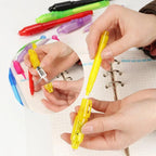 UV Invisible Ink Magic Pen with LED Black Light for Kids