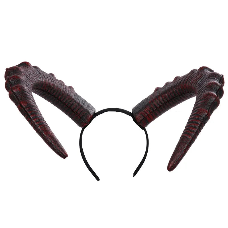 Halloween Carnival Party Decoration Devil Horn Headwear Ghost Party Headband