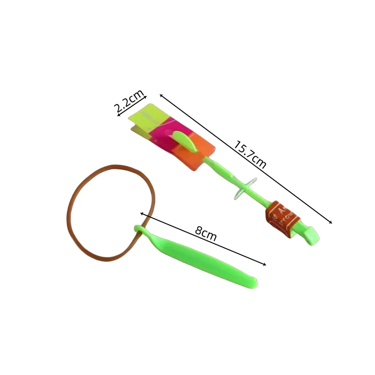 LED Flying Rocket Helicopter Toy