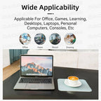 Creative Universal Anti-slip Mouse Pad Leather Gaming Mice Mat New Desk Cushion Fashion Comfortable For Laptop PC MacBook