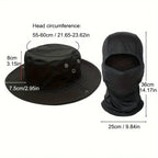 Camouflage Boonie Outdoor Hunting Hat with Wide Brim Protection