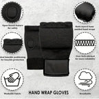 MMA Half Finger Gel Boxing Inner Gloves with Wrist Support