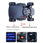 Electric Turn To Music Lights Dazzling Toy Car Model Boy Birthday Holiday Best Gift
