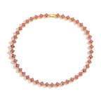 HECHENG,AAAAA Brass 18K gold-plated Flower Necklace Bracelet Jewelry Set ，for Christmas gift for women and best friend