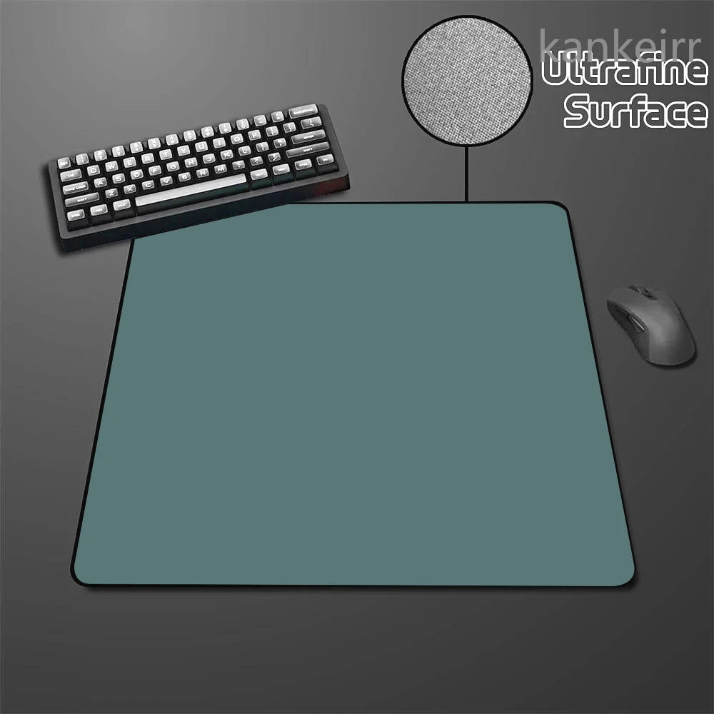Black Speed Mouse Pad Pure Color High Elastic Non-slip Bottom Gaming Mouse Mat Premium E-Sports Mousepad Ultrafine Surfa Deskmat