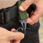 Tactical MOLLE Hanging Buckle Carabiner Clip for Outdoor Gear