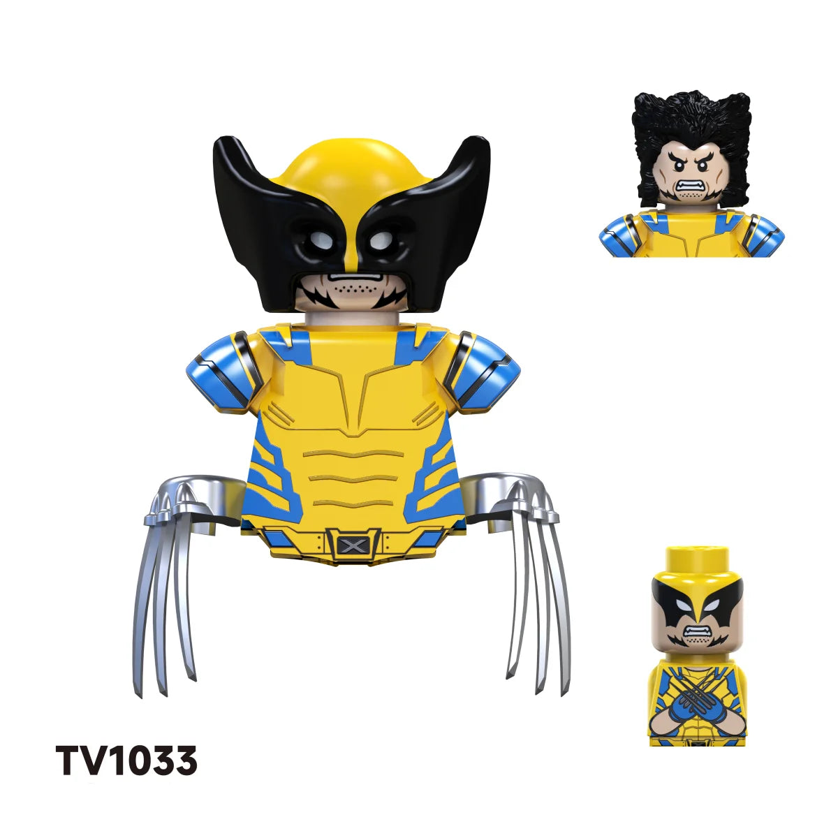 Blind Box Mini Building Blocks TV6205 Figures Big Goblin Spiderman Iron Man Venom Captain Hawk Deadpool Armor Christmas Gift Toy