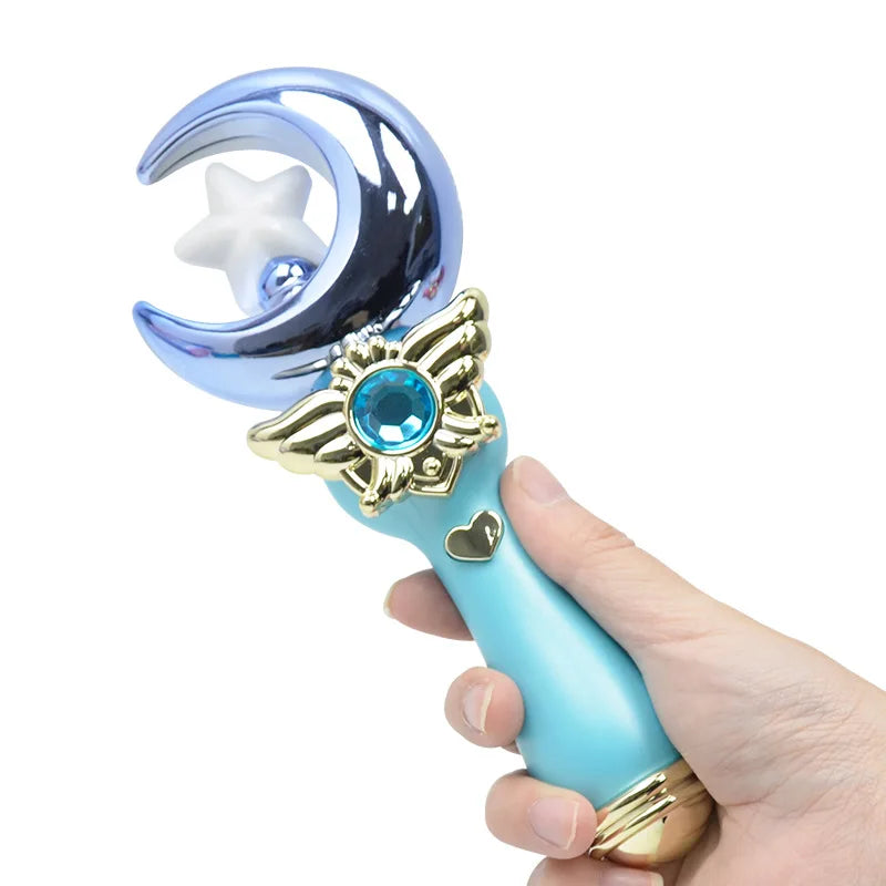 Lighting and sound effects magic wand girls toys, cartoon flash stick, light stick light toys stall toys girls must have