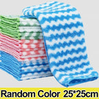 Microfiber Cleaning Cloth Velvet Thickened Dishcloths High Absorbent Scouring Kitchen Washing Dish Rags Household Wipe Towels