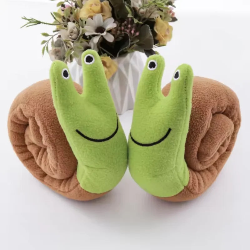 Snail Shaped Snuffle Puzzle Pet Toy for Dogs and Cats Play