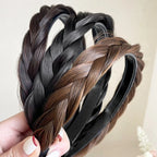 Synthetic Braided Headband for Women