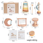 7PCS Wooden Musical Instrument Set – Educational Music Toys for Kids