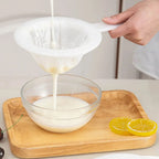 Ultra Fine Nylon Mesh Strainer Spoon for Coffee Tea and Juice Filter