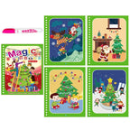 Magic Water Drawing Book with Reusable Coloring Pen for Kids Fun