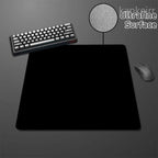 Black Speed Mouse Pad Pure Color High Elastic Non-slip Bottom Gaming Mouse Mat Premium E-Sports Mousepad Ultrafine Surfa Deskmat