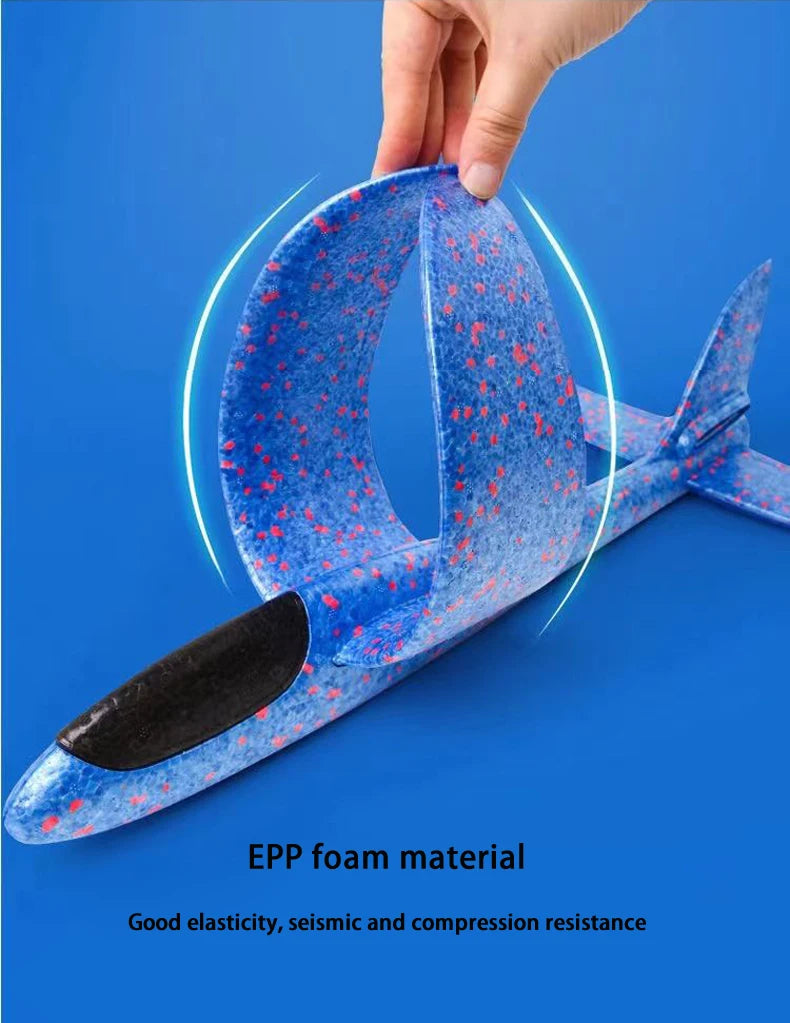 48cm EPP Foam Aircraft Toy – Hand Throwing Stunt Glider Plane