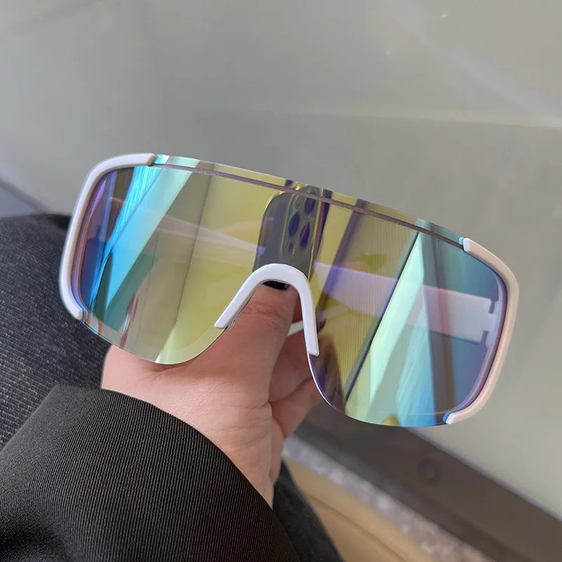 Y2K Reflective UV400 Cycling Sunglasses for Men & Women