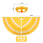 Kids Bird Cosplay Costume Wings Cape with Mask – Animal Outfit