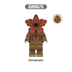 I4Pcs/Set The Horror TV Dustin Mike Lucas Will Demogorgon Model Building Blocks Enlighten Action Figure Bricks Toys For Children