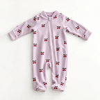 Spring Baby Romper Warm Fleece Jumpsuits for Baby Autumn Long Sleeve Infant Rompers Newborn Boy Girl Homewear Pajamas