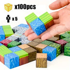 Magnetic Building Blocks Mine World STEM Construction Set