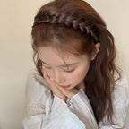 Synthetic Braided Headband for Women