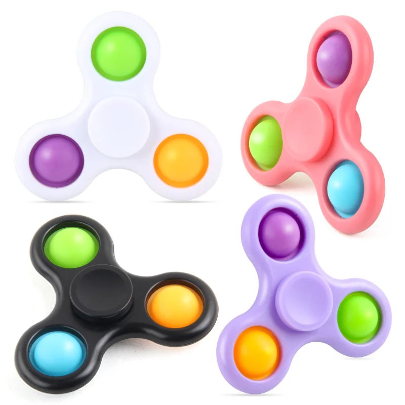 Multi-Color Hand Fidget Spinner Toy