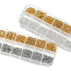 930pcs/Box Jewelry Findings Kits Open Jump Rings Lobster Clasps Hooks Pliers Tweezers for DIY Bracelet Necklace Jewelry Making
